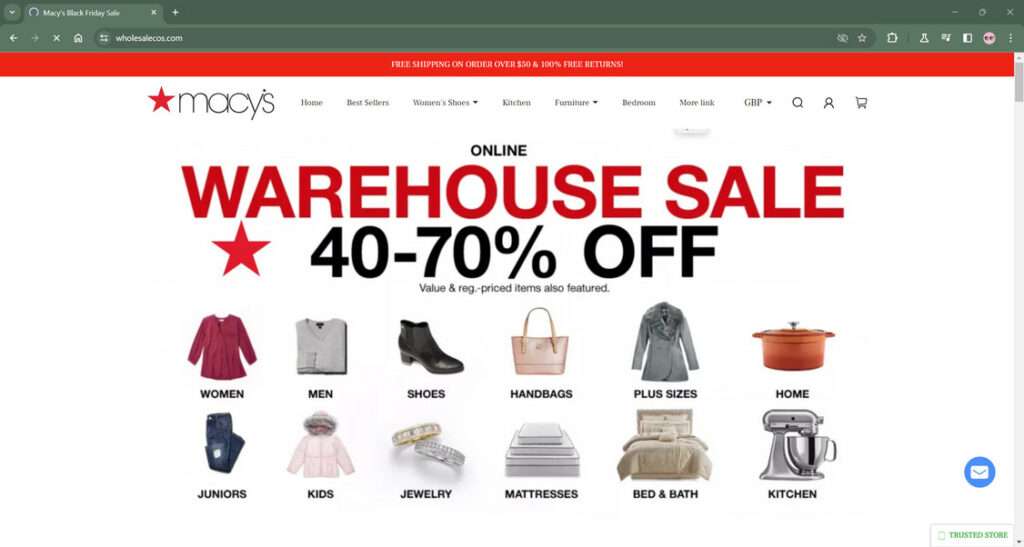 Wholesalecos.com scam