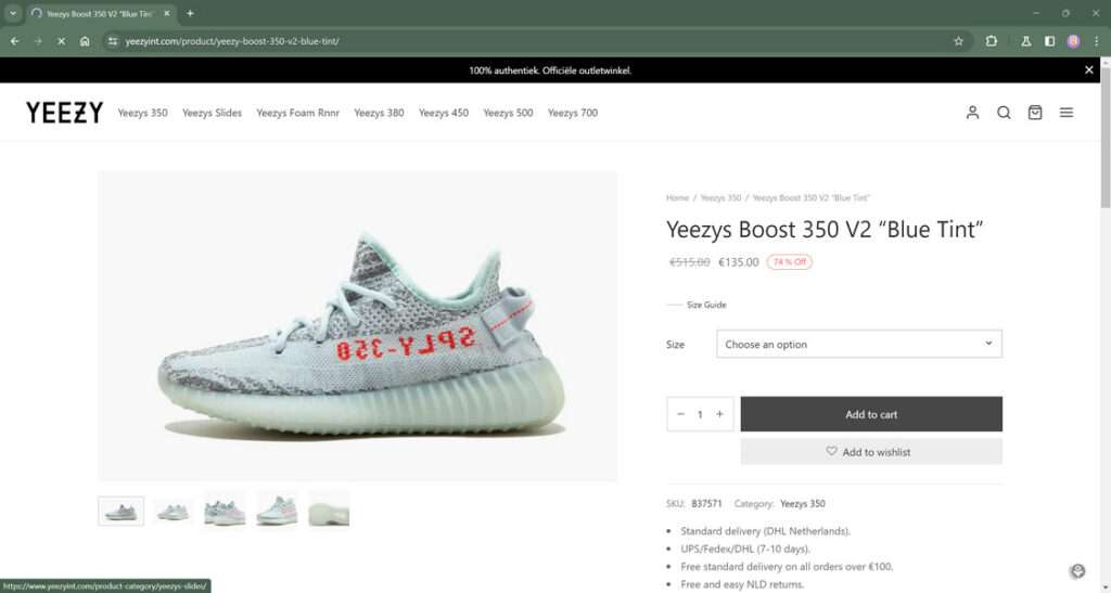 Don't Trust Yeezyint.com - We Confirm It's A Sneaky Scam Store