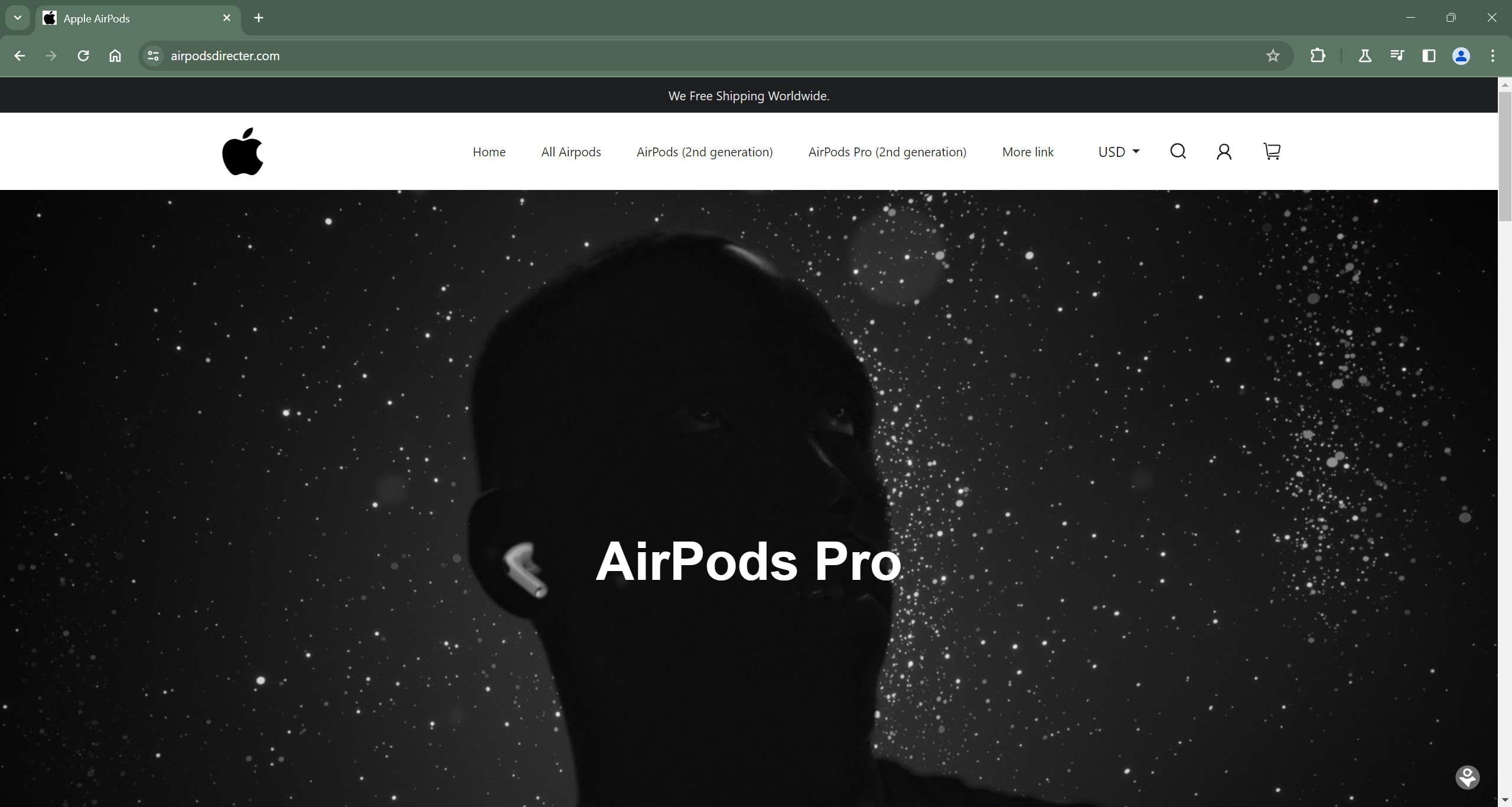 airpodsdirecter.com Scam