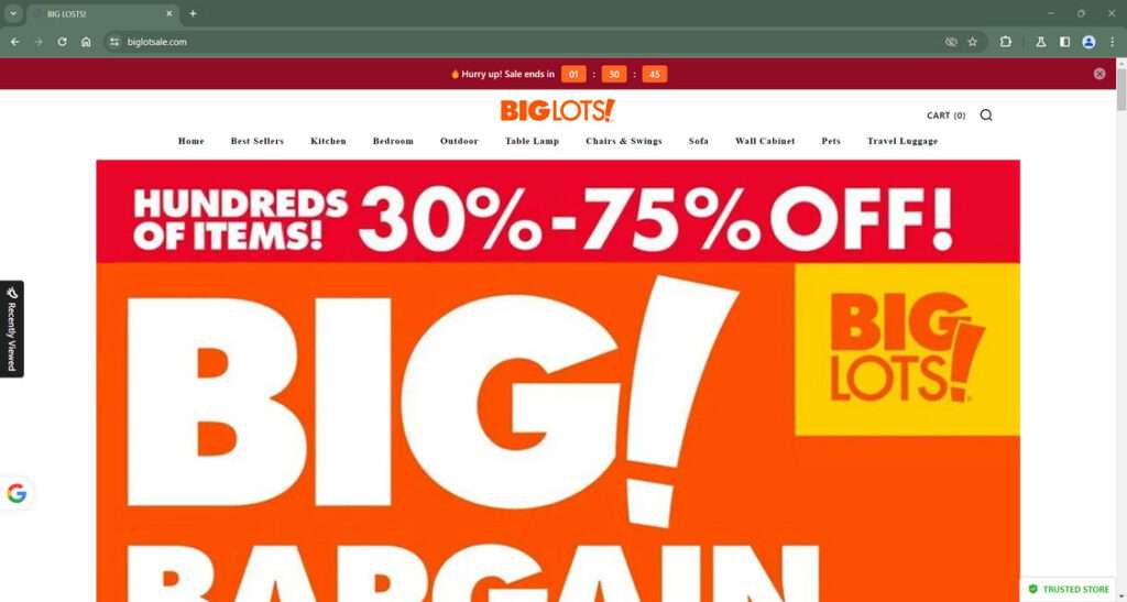 biglotsale.com scam