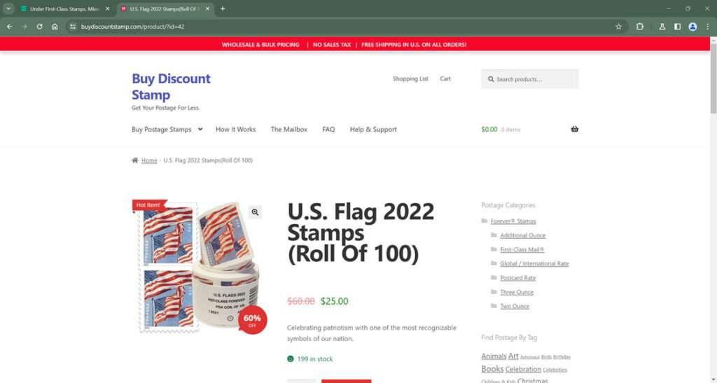 Buying discount postage stamps online? Don't fall victim to scam