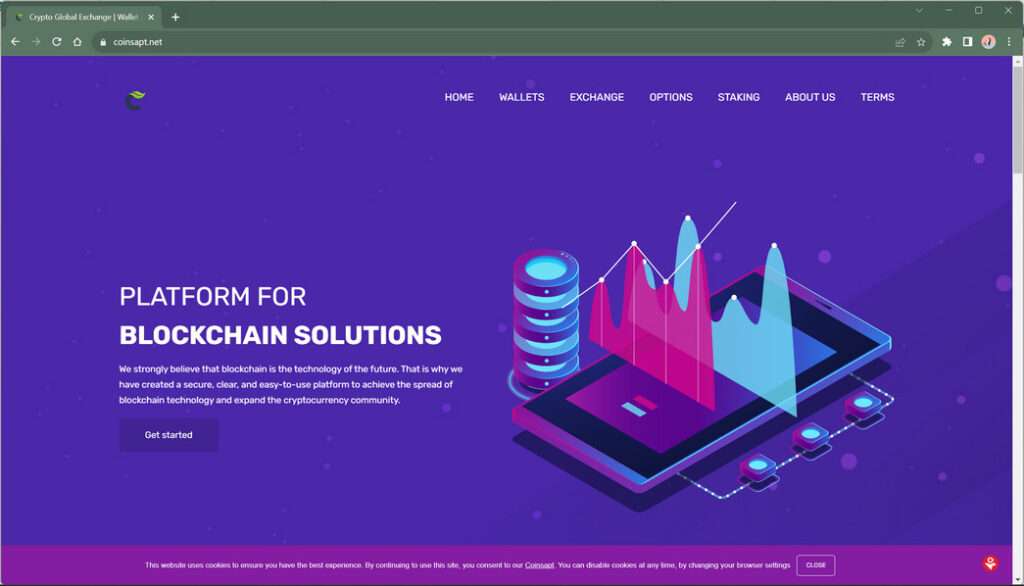 Don't Fall For the Coinsapt.net Scam - Read Our Report 1 coinsapt.net trendmicro