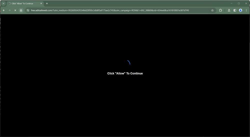 free.aditsafeweb.com malware