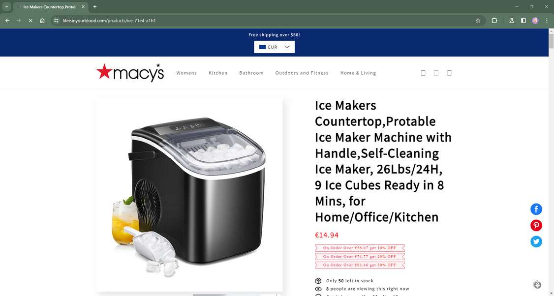 lifeisinyourblood.com scam