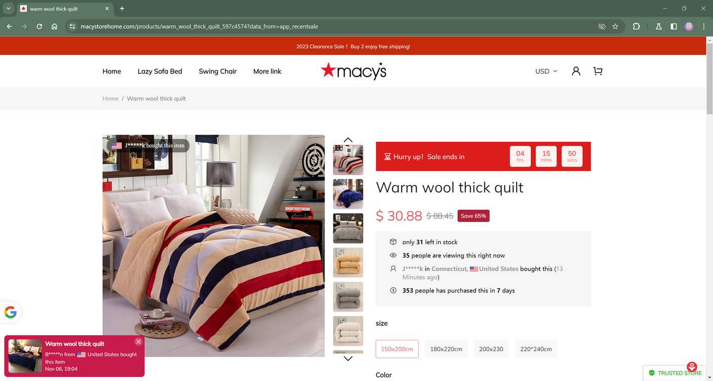 Macystorehome.com Scam Store: What You Need To Know