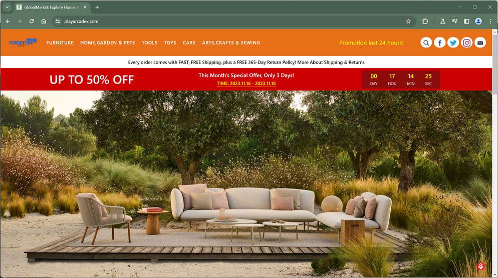 playarcadex.com scam