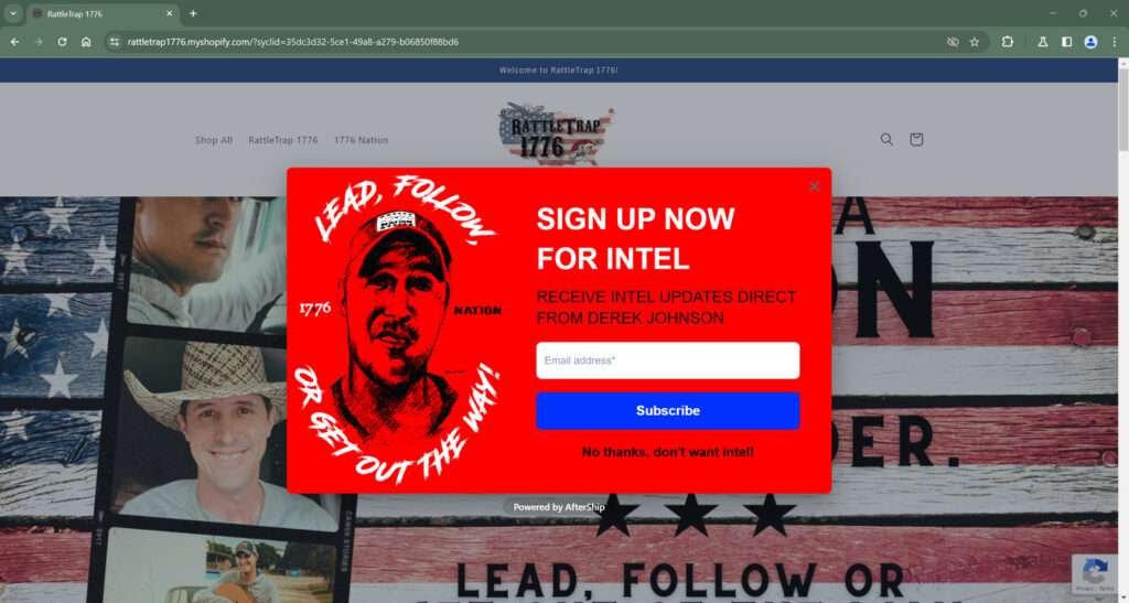 rattletrap1776.myshopify.com scam