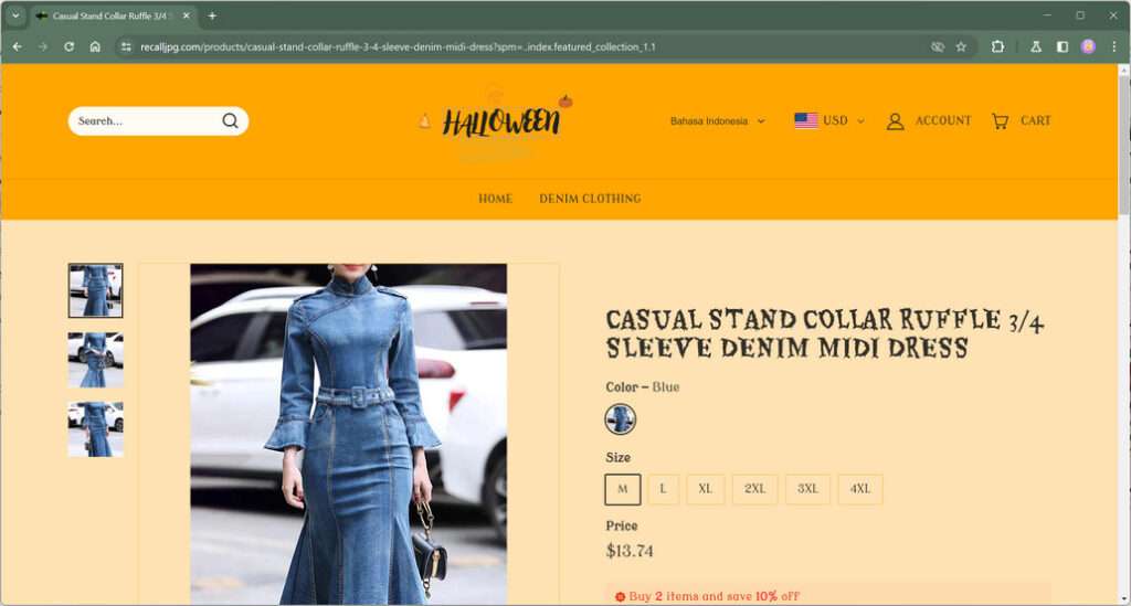 Scam Alert - Recalljpg.com Store Is Absolutely Fake 1 recalljpg.com scam