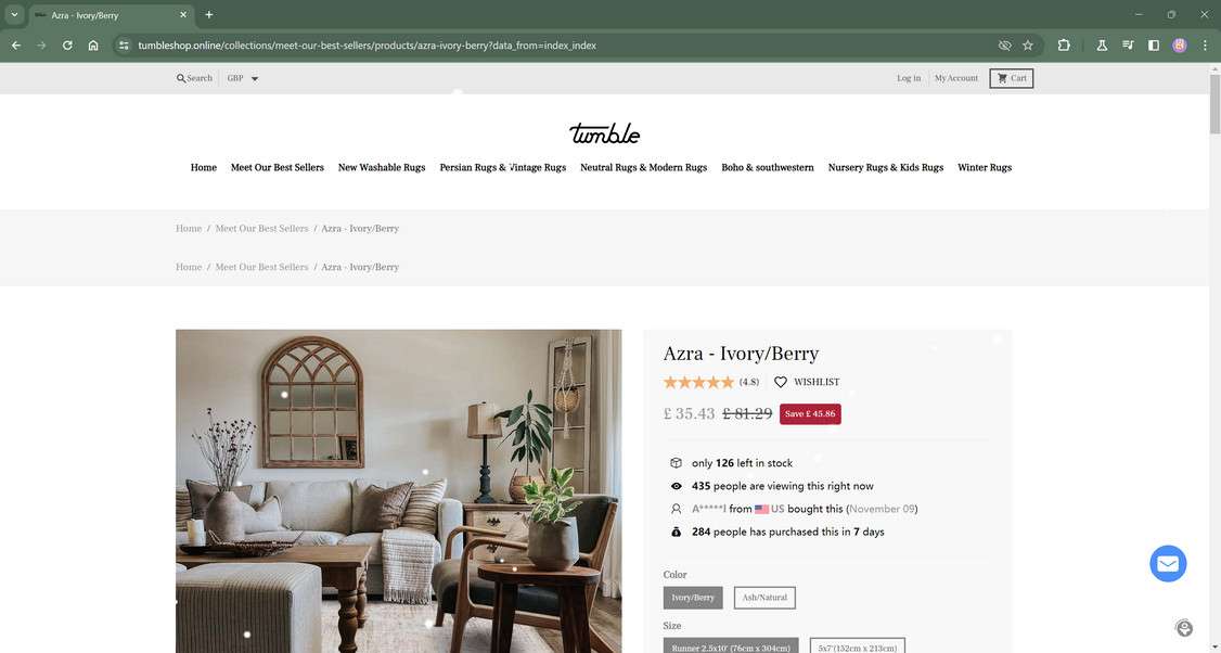 tumbleshop.online scam