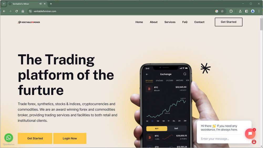 veritablefxminer.com scam