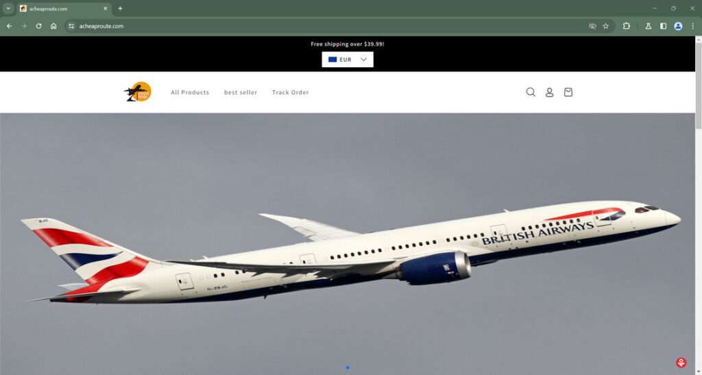 Acheaproute.com Scam