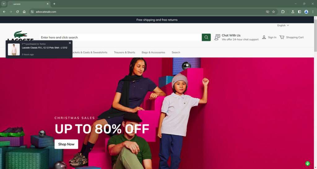 Advocatesale.com scan