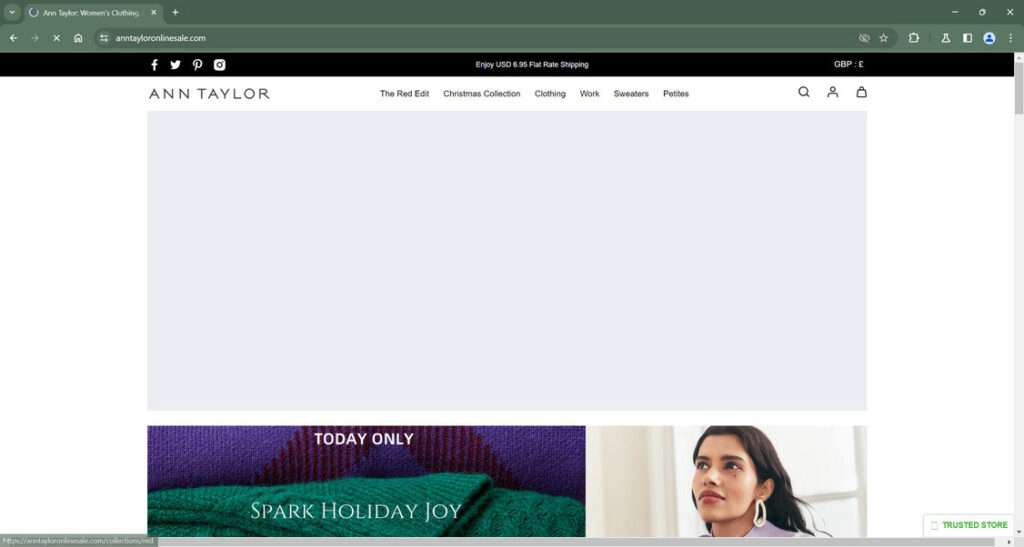 Anntayloronlinesale.com scam