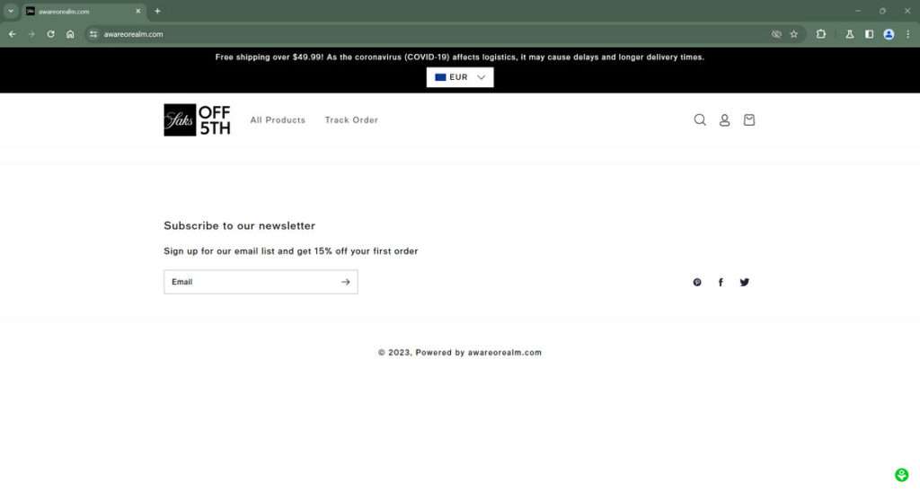 Awareorealm.com scam