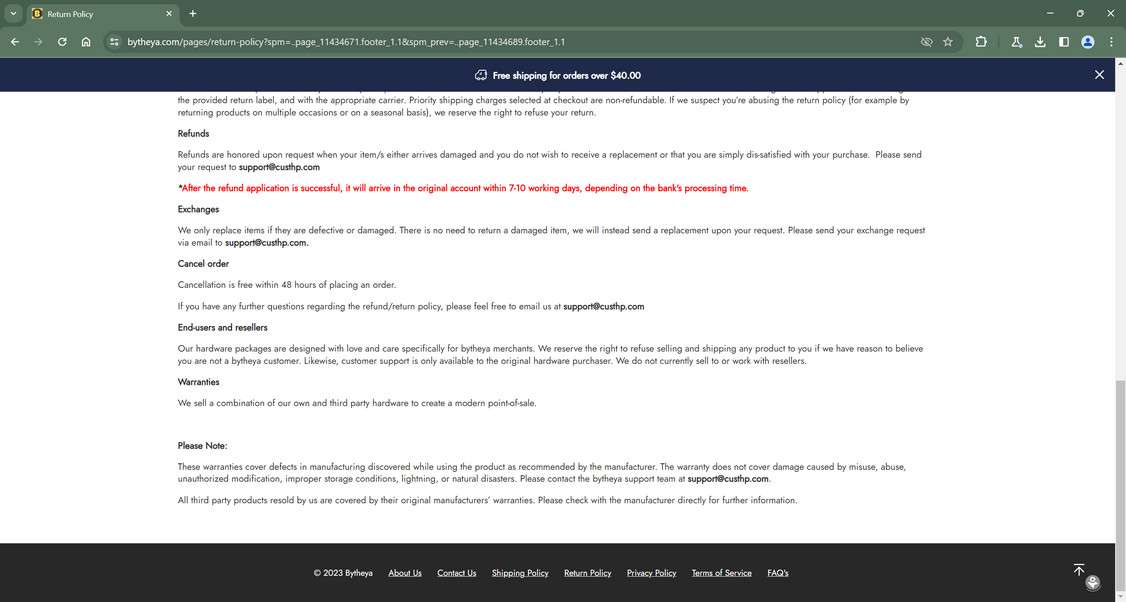Bytheya.com scam