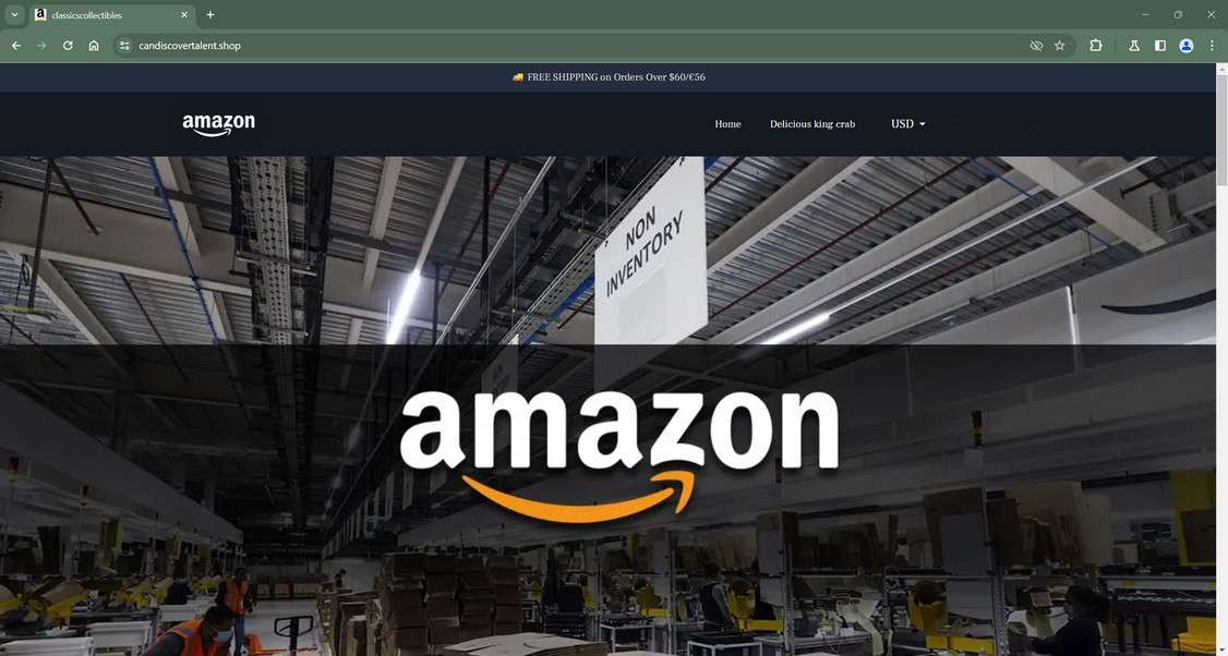 Candiscovertalent.shop scam