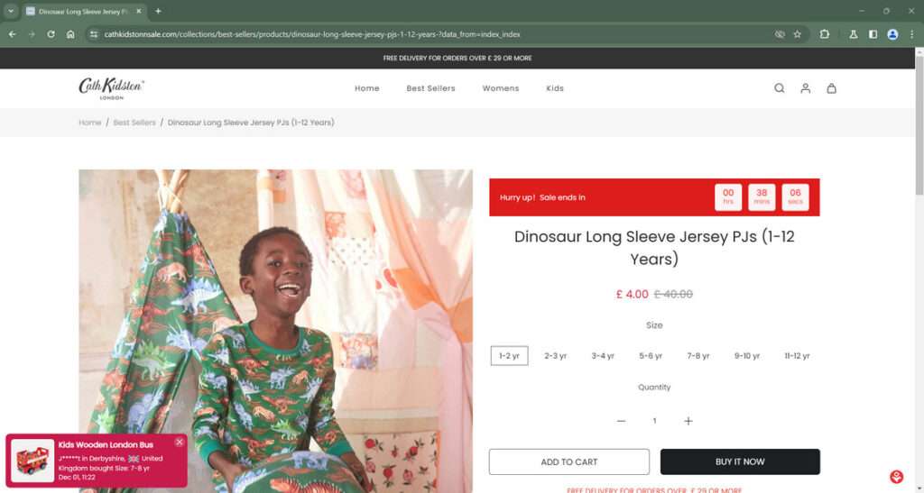 Cathkidstonnsale.com Scam