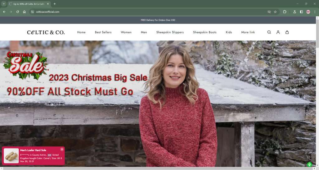 Celticacoofficial.com Scam