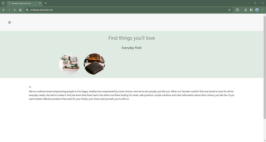 Christmas-Discount.com scam