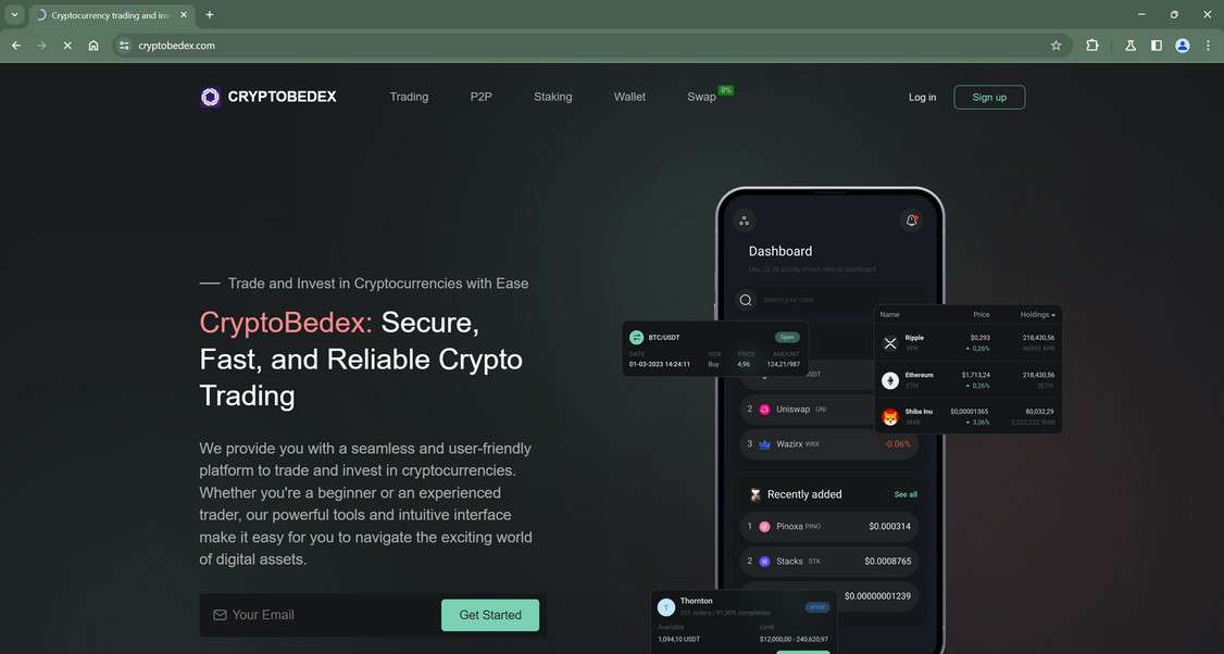 Cryptobedex scam