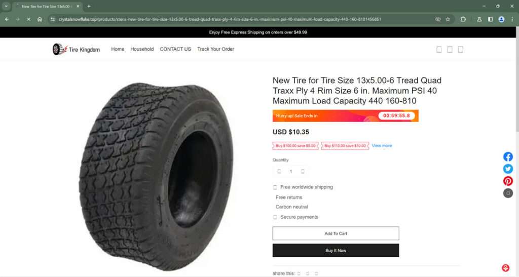 Crystalsnowflake.top scam