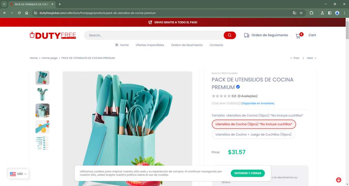 Duttyfreeglobal.com scam