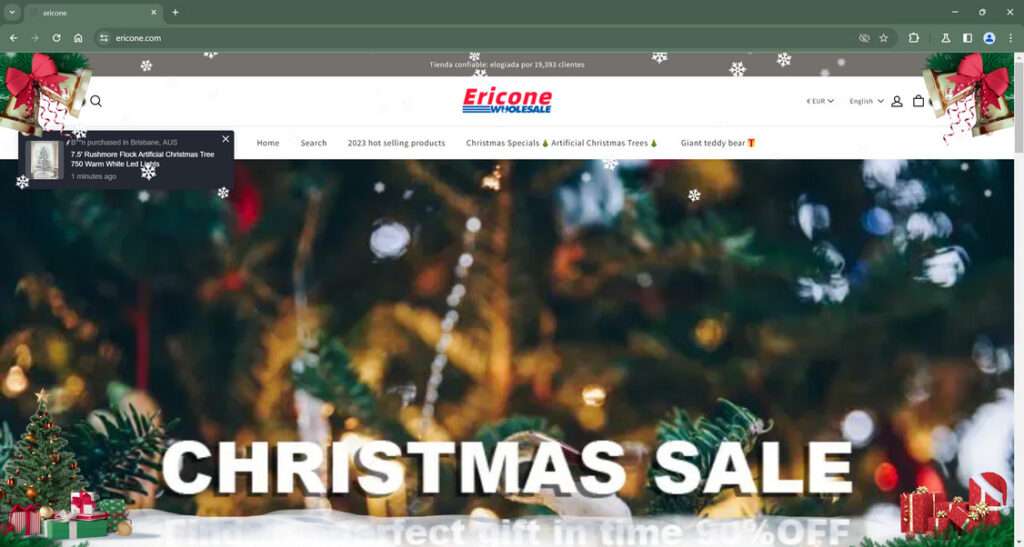 Ericone.com scam