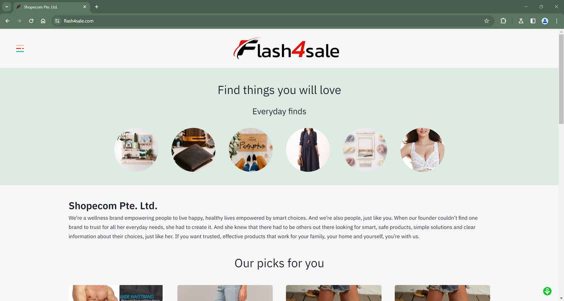 Flash4sale.com scam