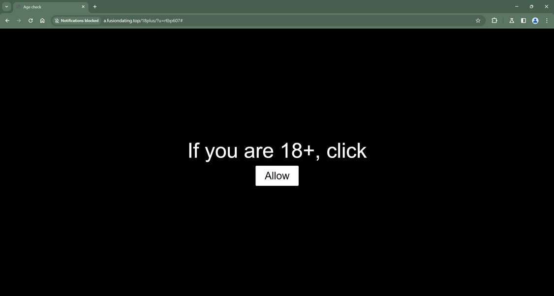 Fusiondating.top malware