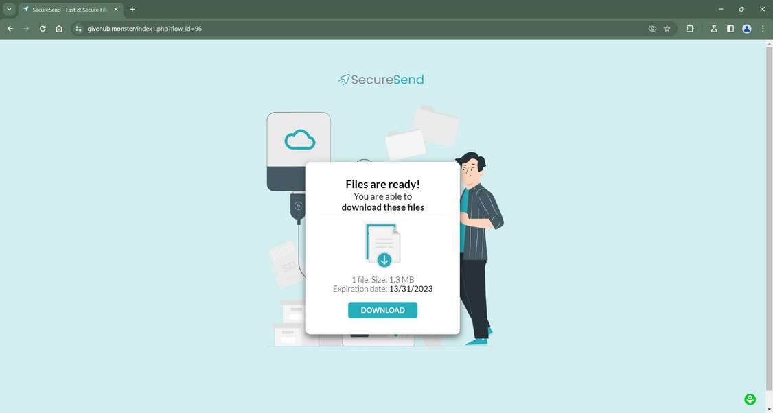Givehub.monster malware