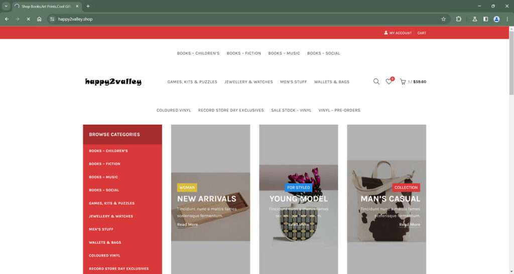 Happy2valley.shop scam