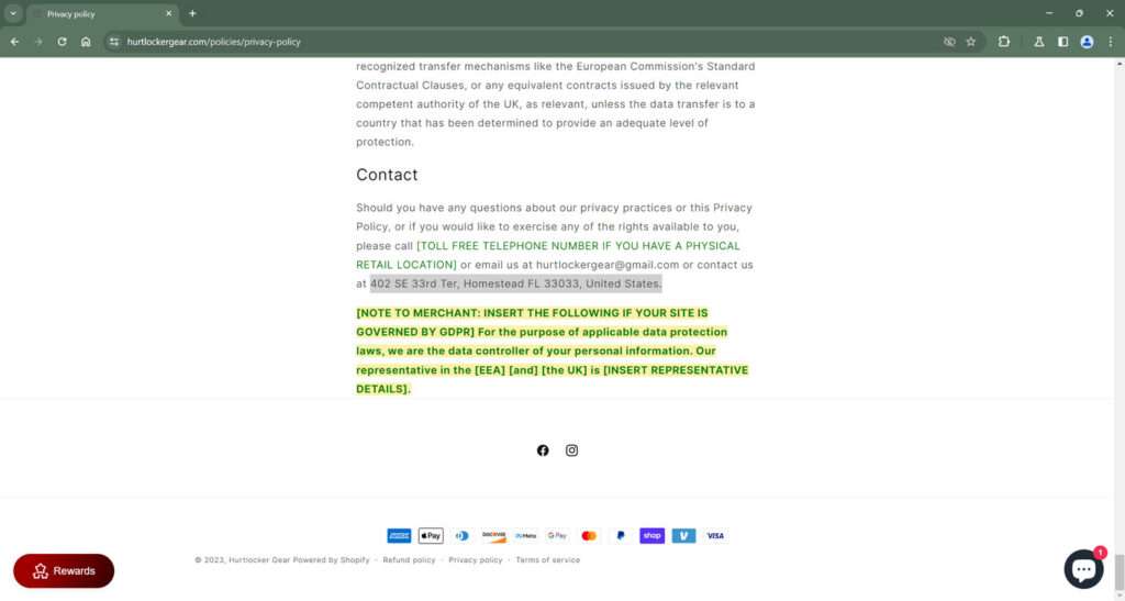 Hurtlockergear.com scam