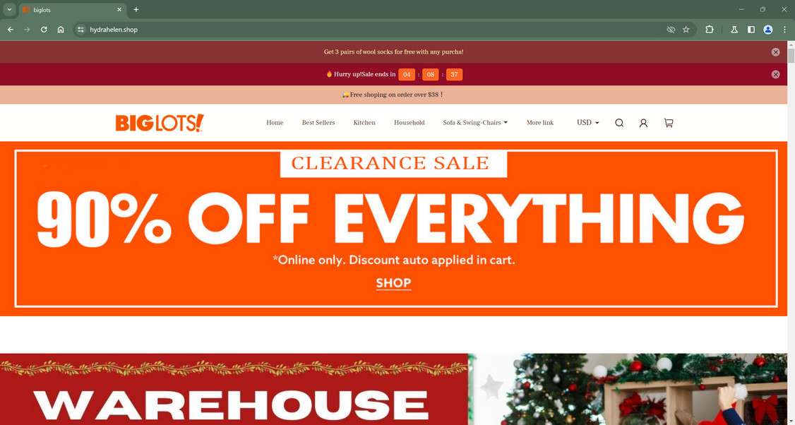 Hydrahelen.shop scam