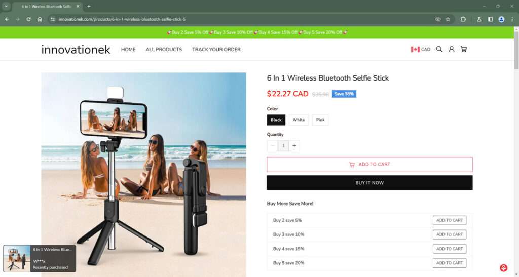 Innovationek.com Scam