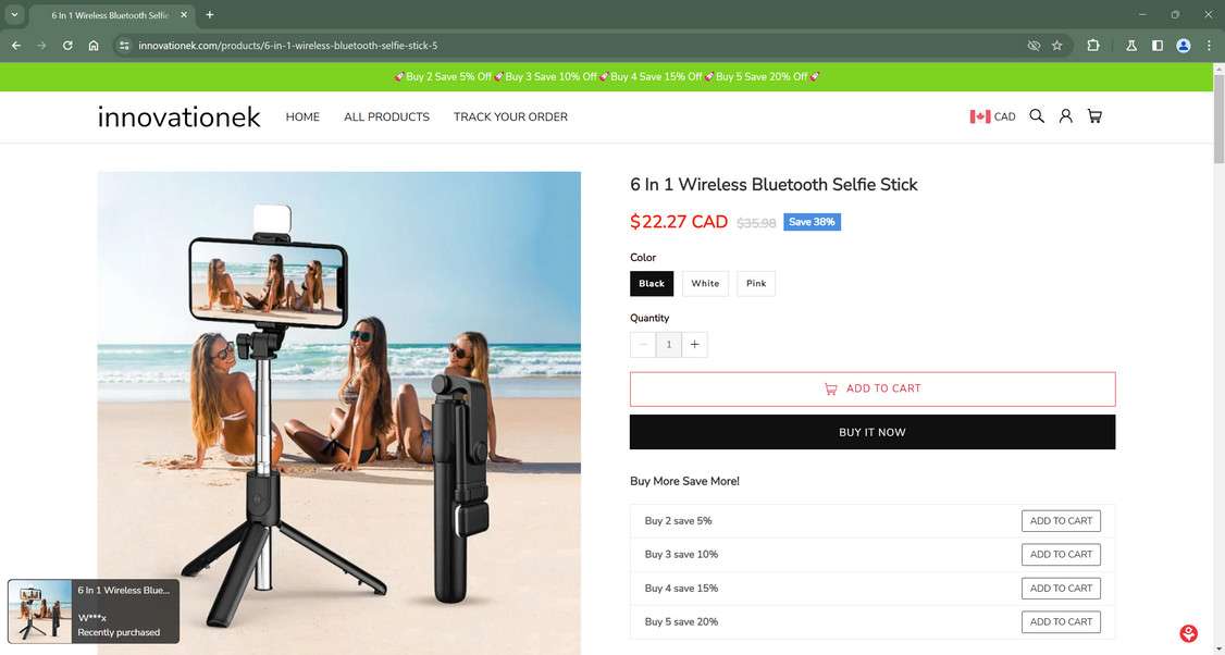 Innovationek.com Scam