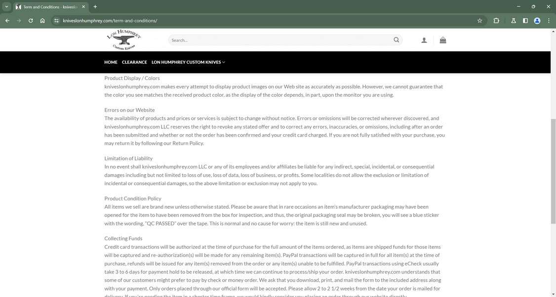 Kniveslonhumphrey.com scam