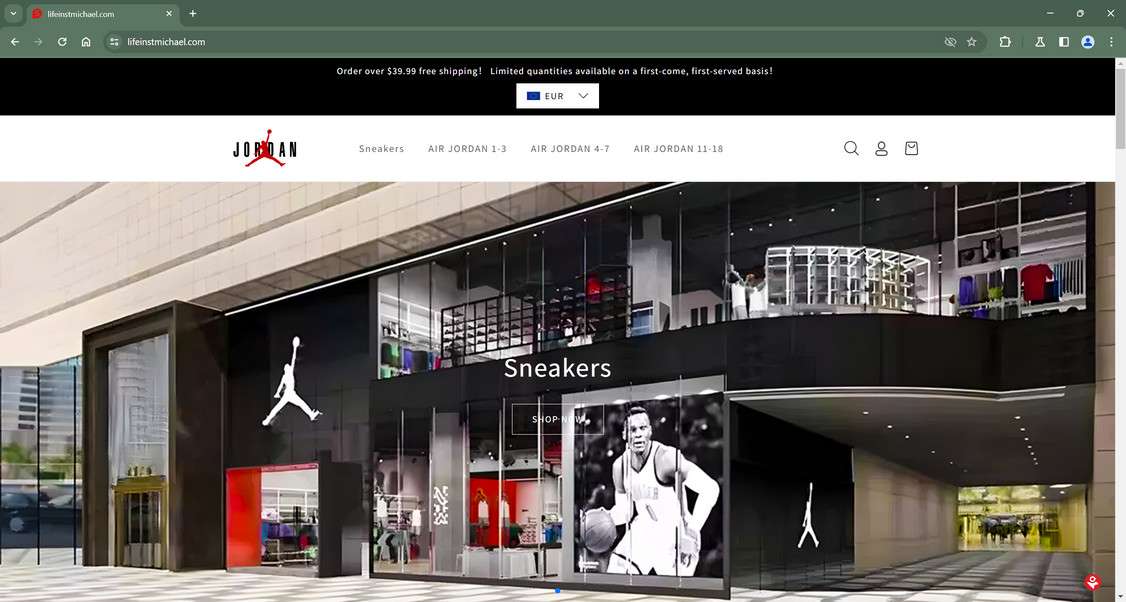 Lifeinstmichael.com scam