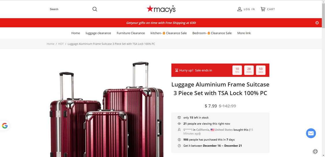 Macys Clearance Sale Online Today - First Order Free Shipping - Temu