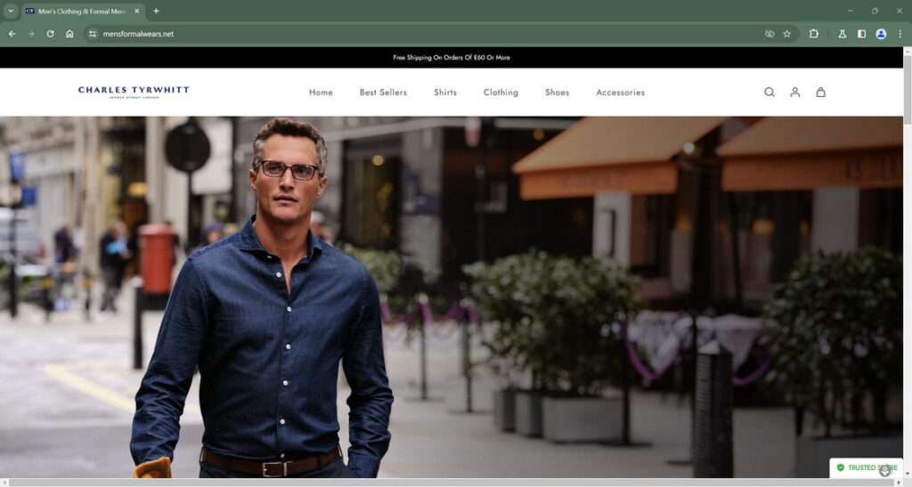 Mensformalwears.net Scam