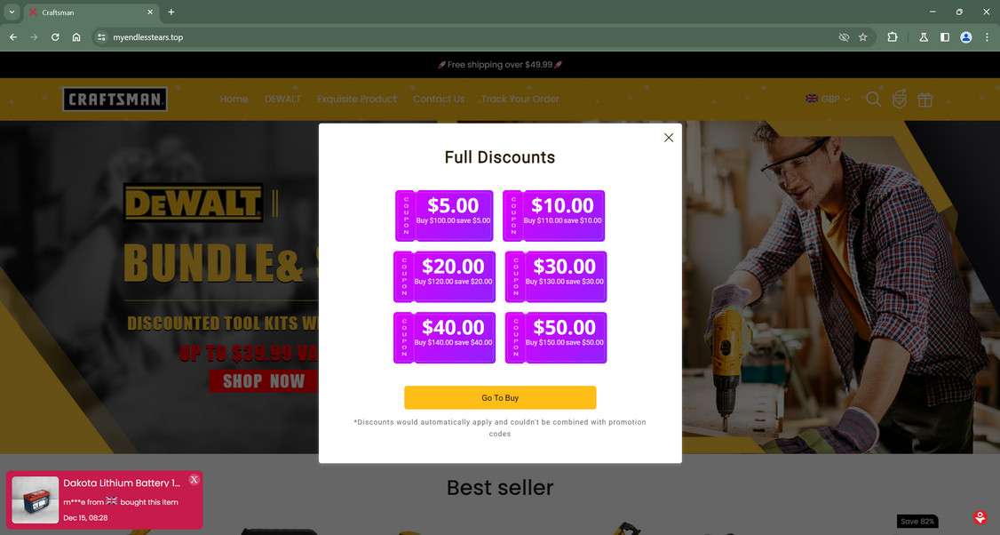 Myendlesstears.top scam