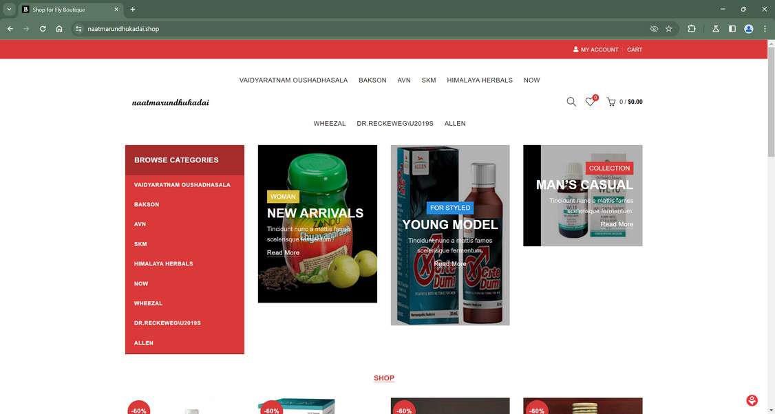 Naatmarundhukadai.shop scam