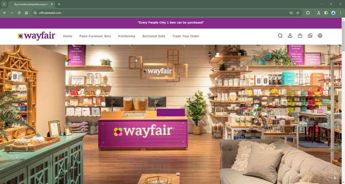 Officialsitelist.com scam