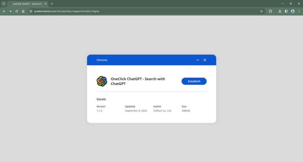 OneClick ChatGPT - Search with ChatGPT