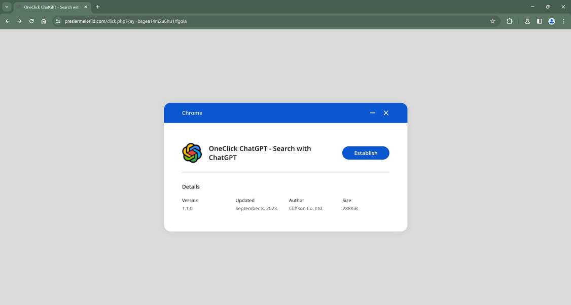OneClick ChatGPT - Search with ChatGPT