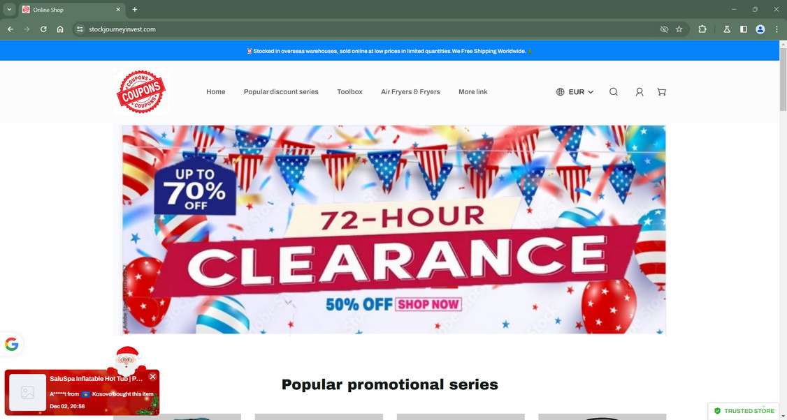 Stockjourneyinvest.com Scam