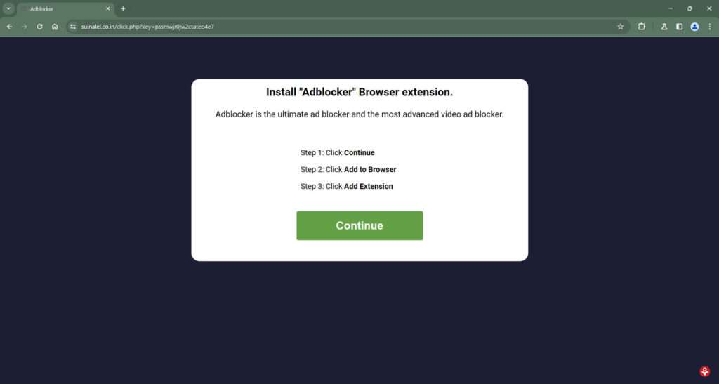 Suinalel.co.in malware