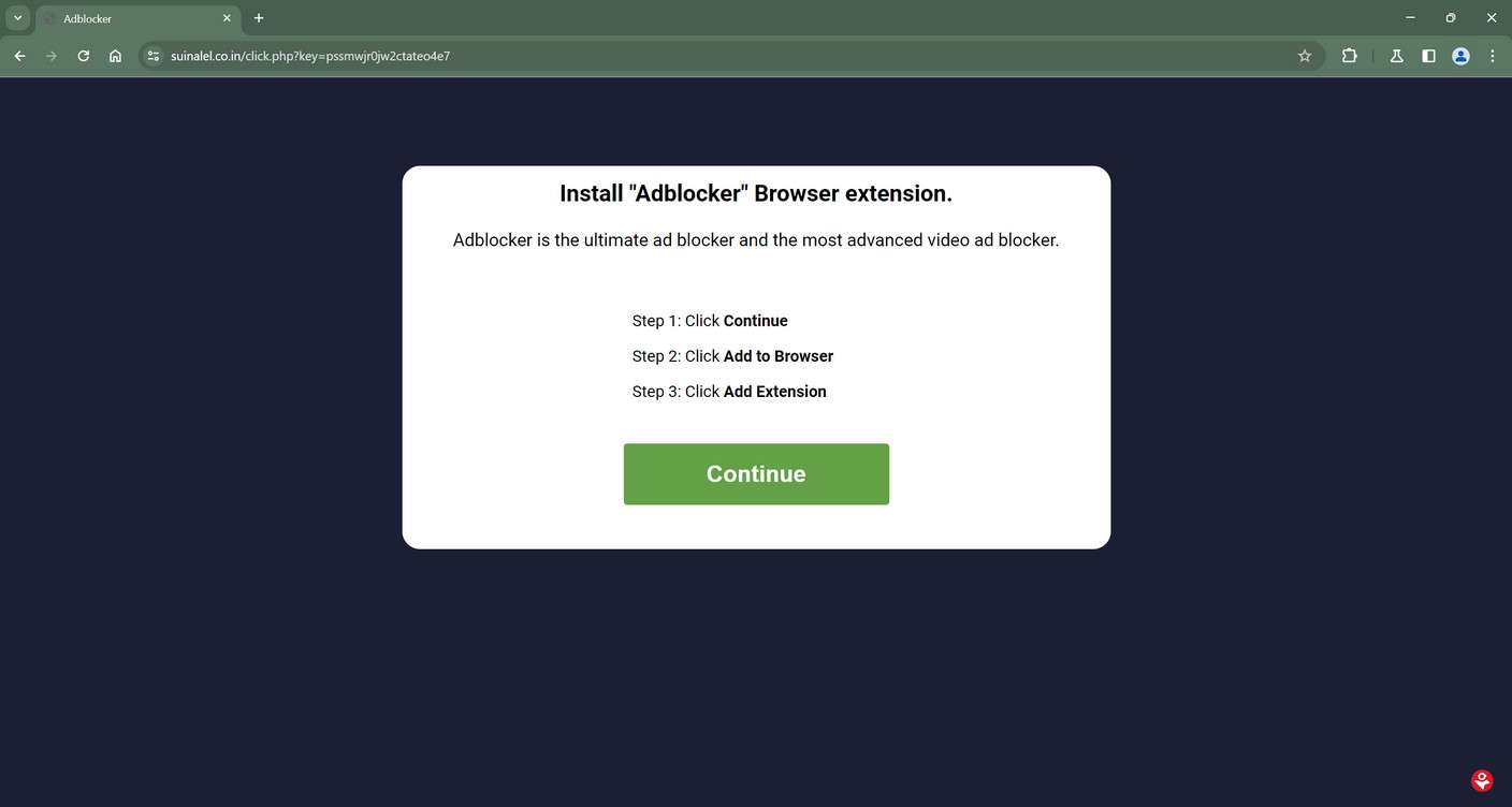 Suinalel.co.in malware