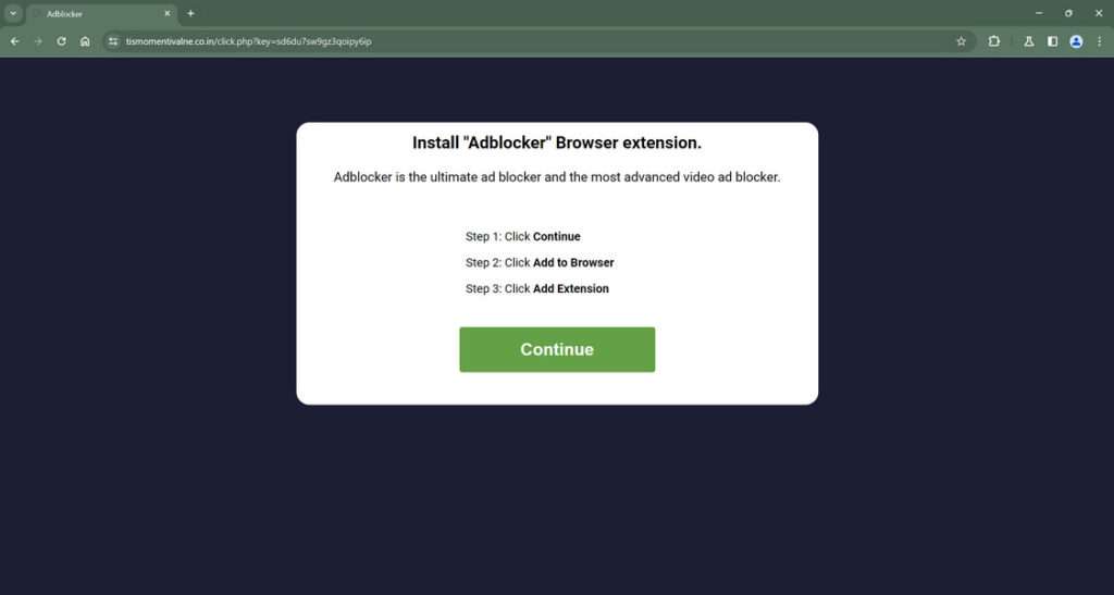 Tismomentivalne.co.in scam