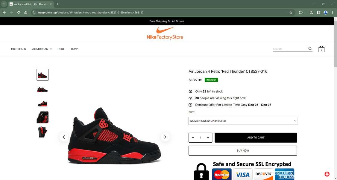 Trueprotein.Top SCam