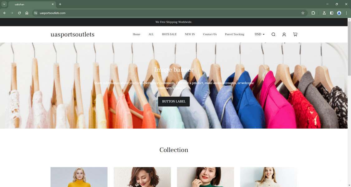 Uasportsoutlets.com scam